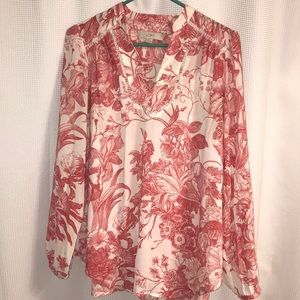 Maternity split neck Blouse LOFT